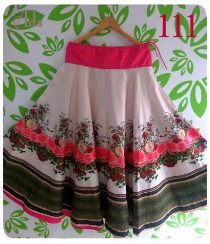 Satin Digital Printed Skirts At Rs 699 Piece In Surat Id 19913739412