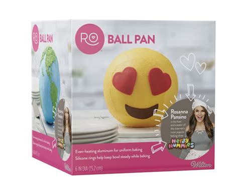 Ball Pan from the Rosanna Pansino Baking Line | Rosanna pansino nerdy nummies, Nerdy nummies ...