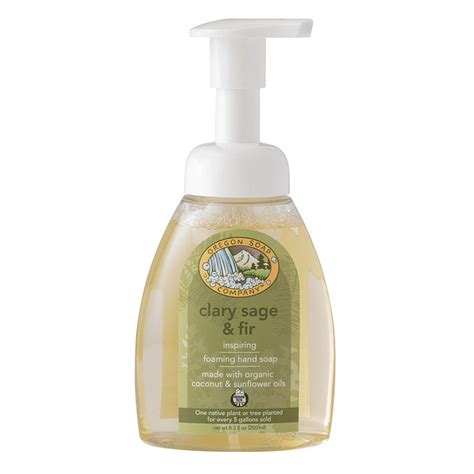 Clary Sage And Fir Organic Foaming Soap Oregon Soap Company