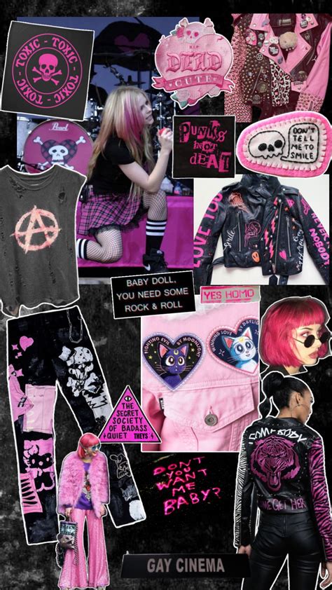 Pinkpunk Punk Aesthetic Scenemo Emo Poppunk Scene Aesthetic