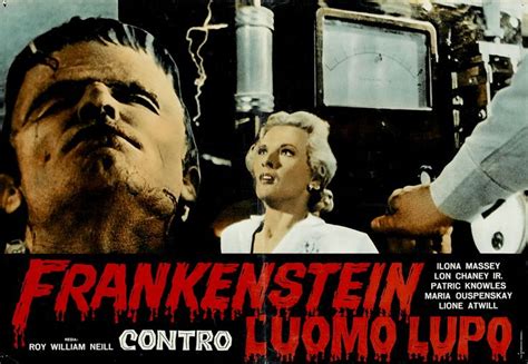 Frankenstein Meets The Wolf Man 1943 Frankenstein Film Classic