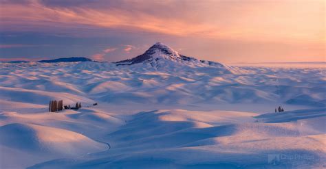 Palouse Winter Sunset by Chip Phillips / 500px