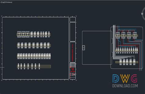 Electrical Panel Cad Block