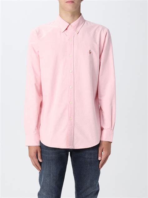 Polo Ralph Lauren Camisa Para Hombre Rosa Camisa Polo Ralph Lauren