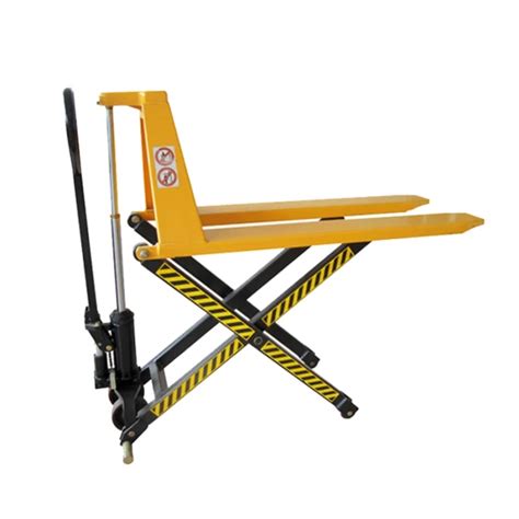 High Lift 1ton 1 5ton Hydraulic Scissor Lift Hand Pallet Truck With