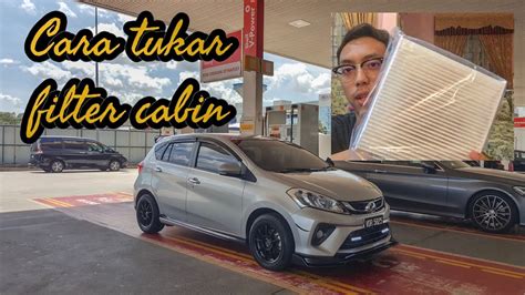 Cara Nak Tukar Filter Aircond Hanya Bermodal Rm Untuk Kereta Perodua