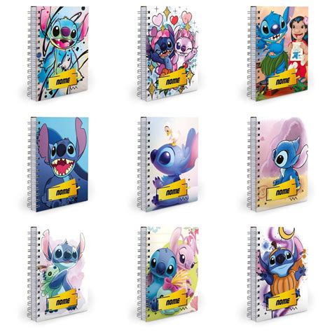 Agenda Personalizada Lilo E Stitch Seu Nome Shopee Brasil