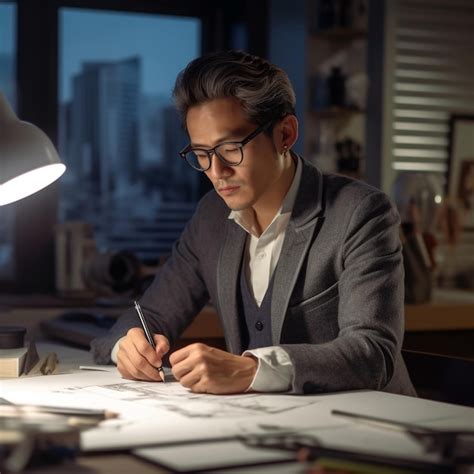 Um Homem Brilhante Est Trabalhando Em Fotos De Projetos Eletr Nicos