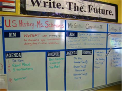 Whiteboards and helping students get organized | Dacha.com