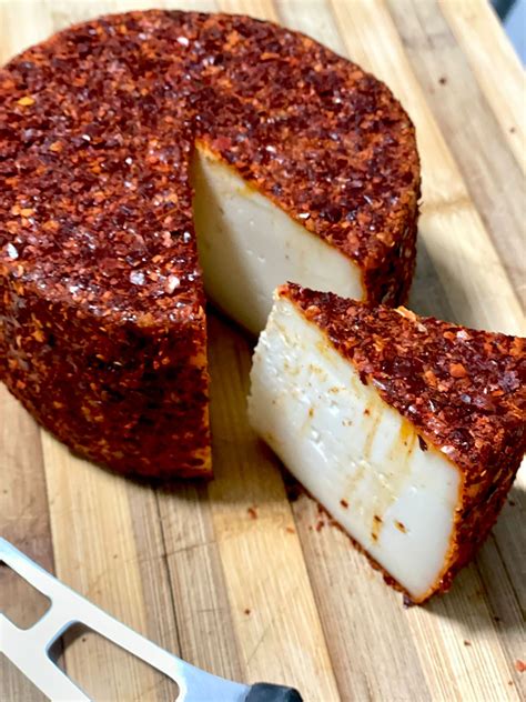 Queso de Cabra Pimentón De La Vera Quesos Artesanos Hechos a Mano