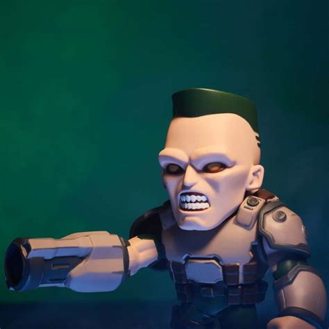 Official Doom® Soldier Collectible Figurine