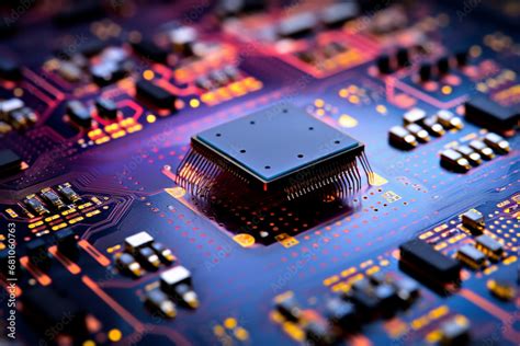 Fototapeta The Nanoscale Architecture Of A Microelectromechanical