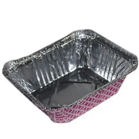 Silver Plastic Aluminium Food Containers 450ml At Rs 1 30 Piece In Jodhpur