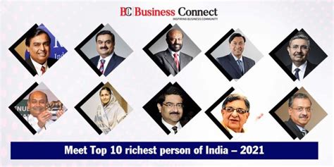 Top 10 Richest Person Of India And Their Net Worth (2021)