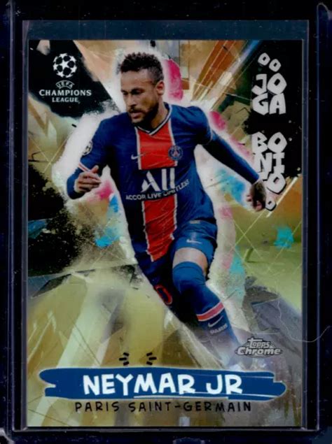 Topps Ucl Cromato 20 21 Neymar Jr Paris Saint Germain Rifrattore Oro 1050 Eur 146 Picclick It