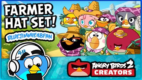 The Farmer Hat Set 🚜 Angry Birds 2 Gameplay Ab2 Creators Youtube