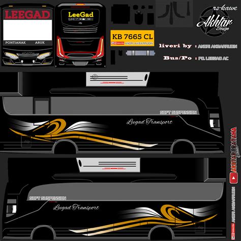 Livery Bussid Po Haryanto Hd Shd Paling Jernih Ayomart Id