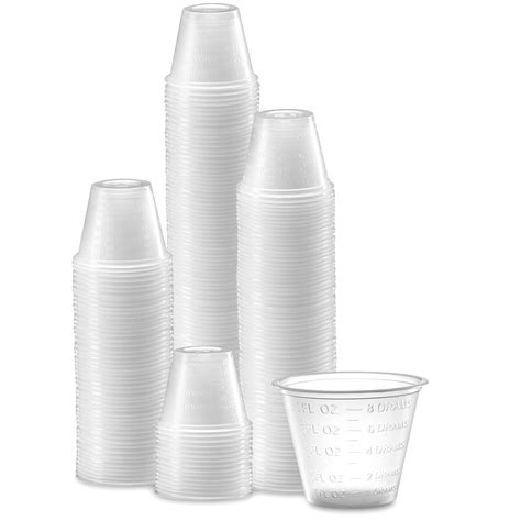 Buy Count Oz Disposable Medicine Cups With Embossed Measurements