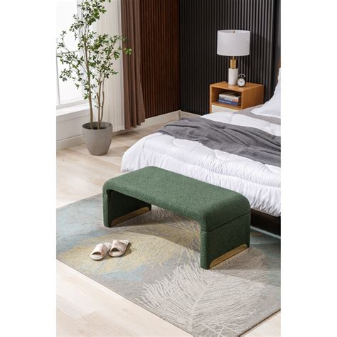 Modern Loveseat Ottoman Footstool Bedroom Bench For Living Room Vanity