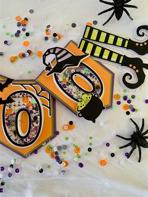 Halloween Banner Spooky Garland Halloween Decorations - Etsy