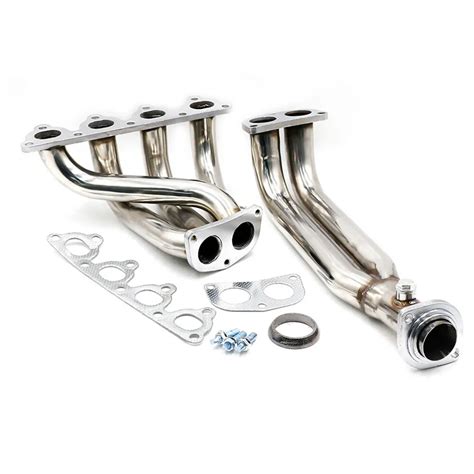 Rastp Stainless Steel Racing Manifold Header Exhaust For