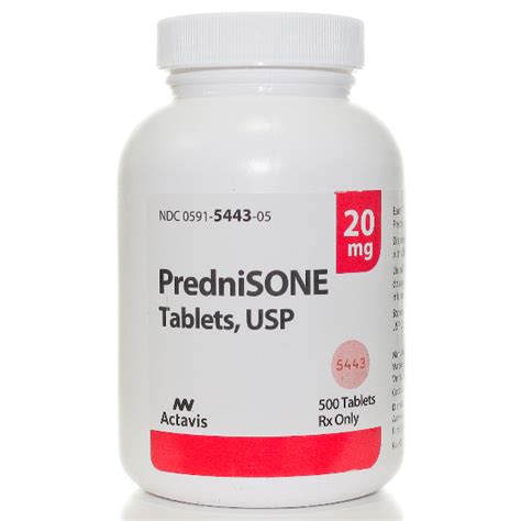 PREDNISONE 20MG RX Products