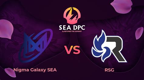 Nigma Galaxy Sea Vs Rsg Game Dota Pro Circuit Southeast Asia