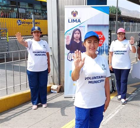 Municipalidad De Lima On Twitter Por Una Ciudad Libre De Acoso