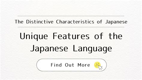 Unique Features Of The Japanese Language Every Learner Should Know