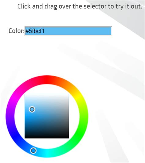 Javascript Color Picker Writejulu