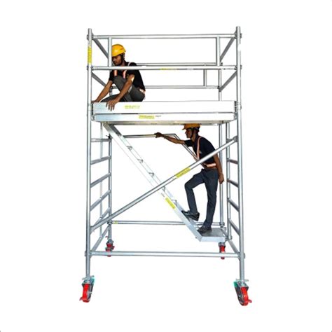 Aluminum Mobile Scaffold Tower With Stairway Rental At 2100 00 INR In