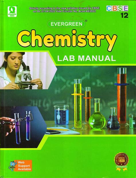 Evergreen Cbse Laboratory Manual In Chemistry Class 12 Pradeep Singh J S Bedi Books