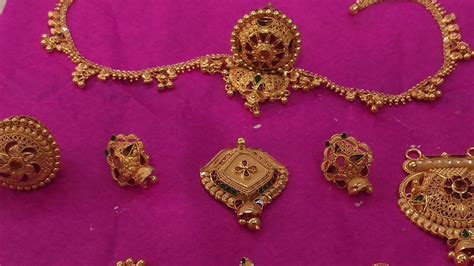 Latest Gold Rakhdi Set Design Gold Mangalsutra Design Gold Borla Design