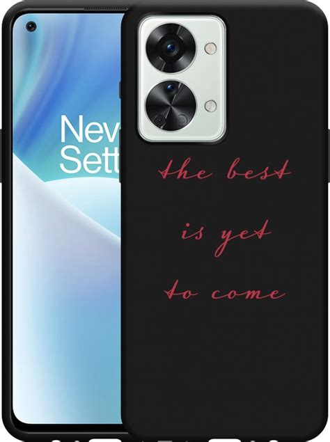 Cazy Hoesje Zwart Geschikt Voor OnePlus Nord 2T The Best Bol