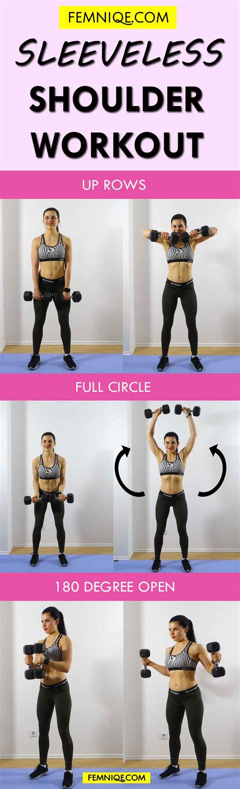 Shoulder Workouts For Women Moves To Make Them Sleek Sexy Femniqe