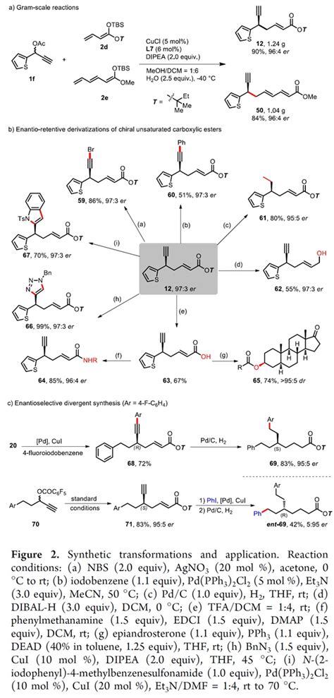 Jacs：催化不对称插烯与双插烯炔丙基取代反应 X Mol资讯