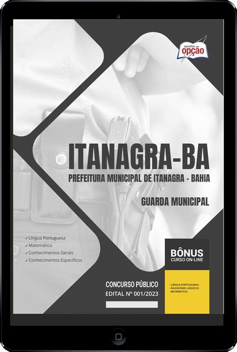 Apostila Prefeitura De Itanagra BA Em PDF Guarda Municipal 2024