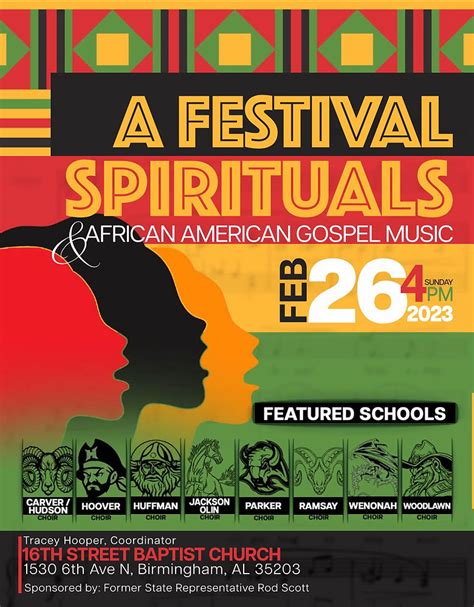 A Festival Spirituals African American Gospel Music