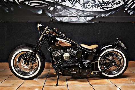 Biker Excalibur II Harley Davidson Shovelhead Bobber Style By Break