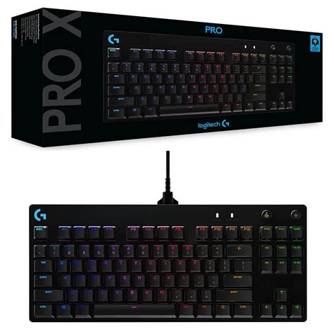 Buy Logitech G Pro X Mechanical Rgb Tkl Gaming Keyboard Gx Blue Clicky