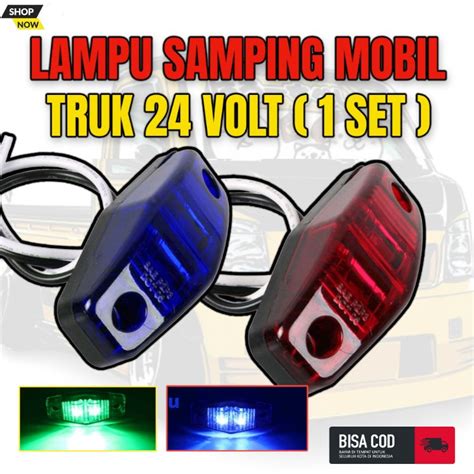 Jual Lampu Bak Samping Kolong Led Variasi Mobil Truck Truk Pick Up