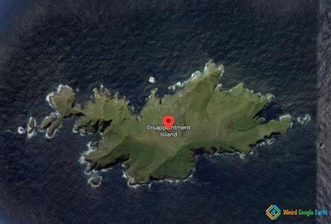 Disappointment Island - Weird Google Earth