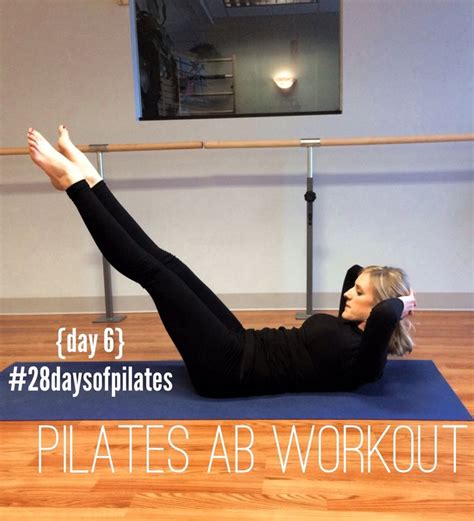 28 Days Of Pilates Day 6 Lindywell Pilates Abs Abs Workout