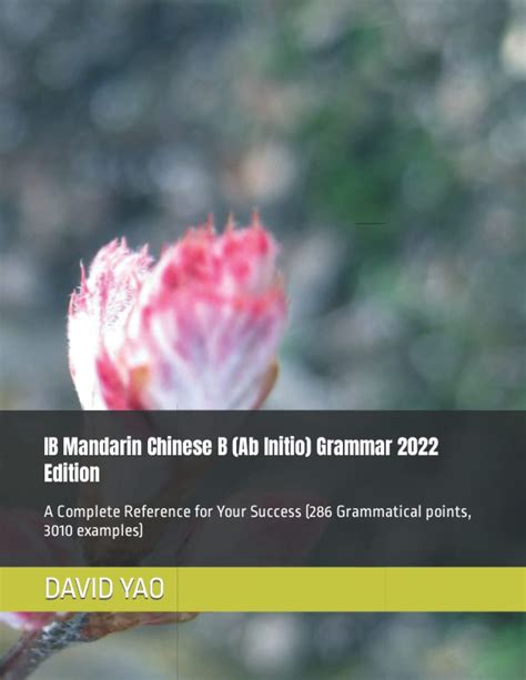 Ib Mandarin Chinese B Ab Initio Grammar Edition A Complete