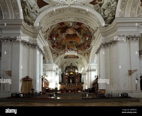 Basilica Of St Martin In Weingarten W Rtt Stock Photo Alamy