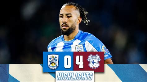 Highlights Huddersfield Town Vs Cardiff City Youtube