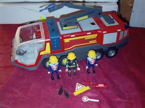 Playmobil Camion De Pompier Eur Picclick Fr