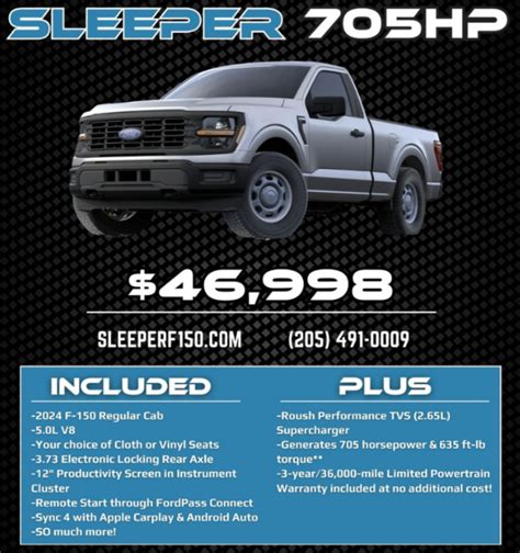 2024 Ford F 150 Sleeper - Rycca Kirbie