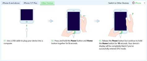 How To Put An Iphone Or Ipad In Dfu Mode