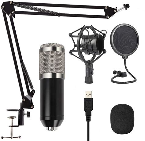 Capacitive Microphone Kit, Condenser Microphone, Live Game And ...